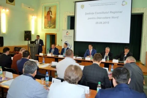 Ședința de constituire a Consiliului Regional pentru Dezvoltare Nord de legislatura a III-a