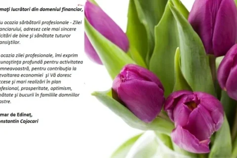 Sărbătoarea profesională – ziua financiarului