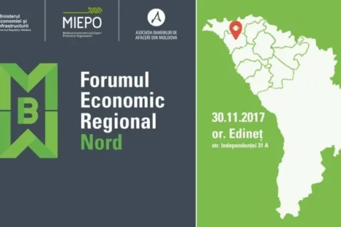 Primăria Municipiuliu Edineț în parteneriat cu MIEPO organizează în regiunea de Nord a țării un Forumul Economic Regional din zona de Nord a Republicii Moldova!!!
