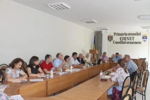 Membrii Comitetului director local al proiectului de aprovizionare cu apă și sanitație în municipiul Edineț, finanțat de UE, au aprobat un nou plan de activități