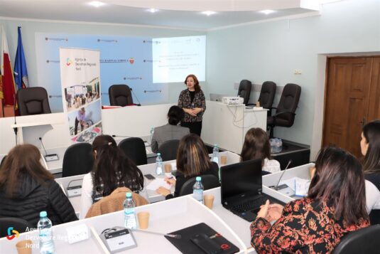 ADR Nord desfășoară primul atelier practic în domeniul scrierii, monitorizării și evaluării proiectelor de dezvoltare pentru orașele-poli de creștere Soroca și Edineț